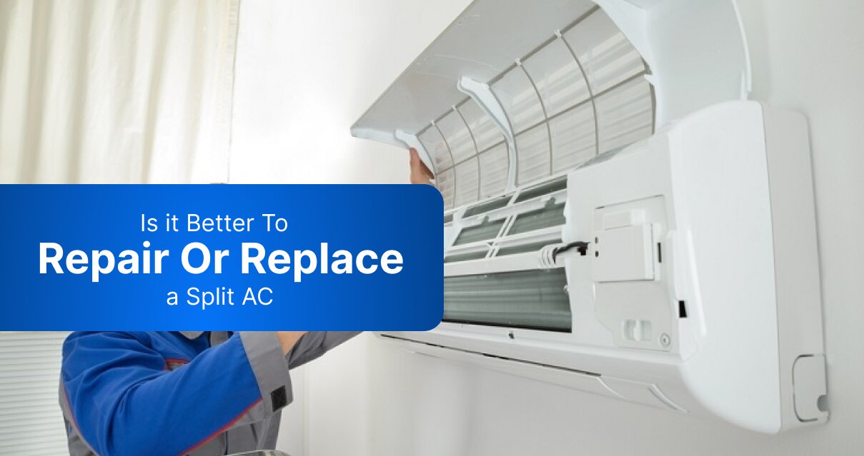 Is It Better To Repair Or Replace a Split AC